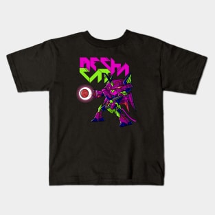 Mecha Cat - Awesome Robot cat inspired on Japanese Anime Kids T-Shirt